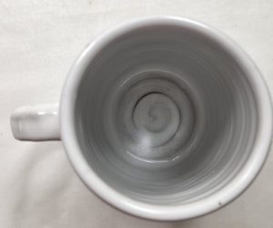 strong women pottery mug - FREE SHIPPING - handmade ceramic coffee mug